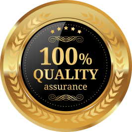 100% QUALITY assurance